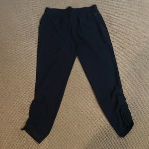 Calla pants with cinched bottoms